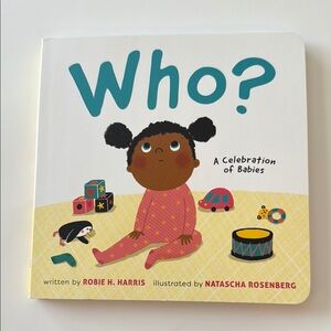 Colorful 'Who? A Celebration of Babies' Board Book